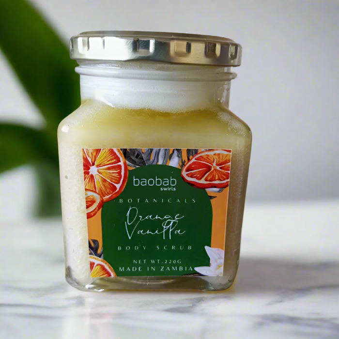 Orange Vanilla Body Scrub 