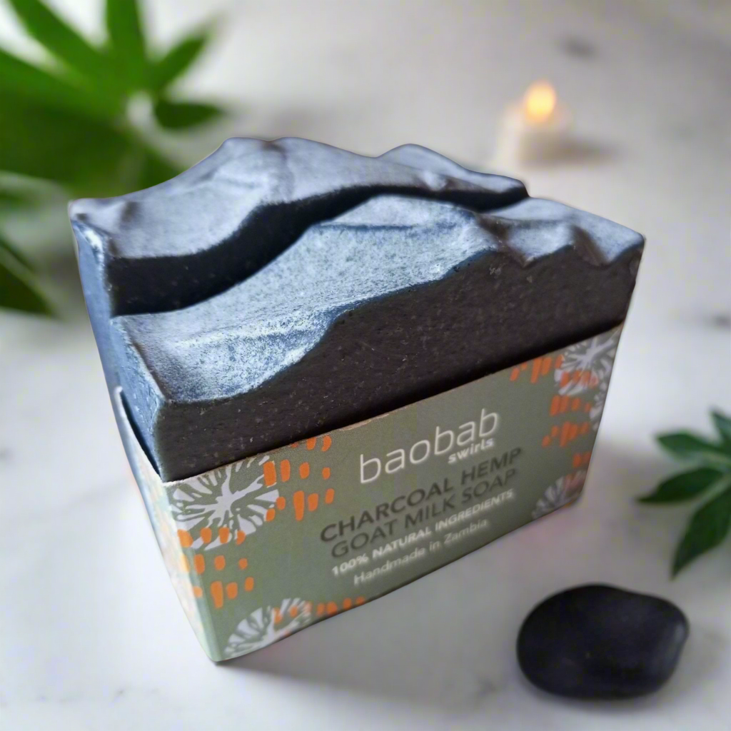 Charcoal Hemp Soap 