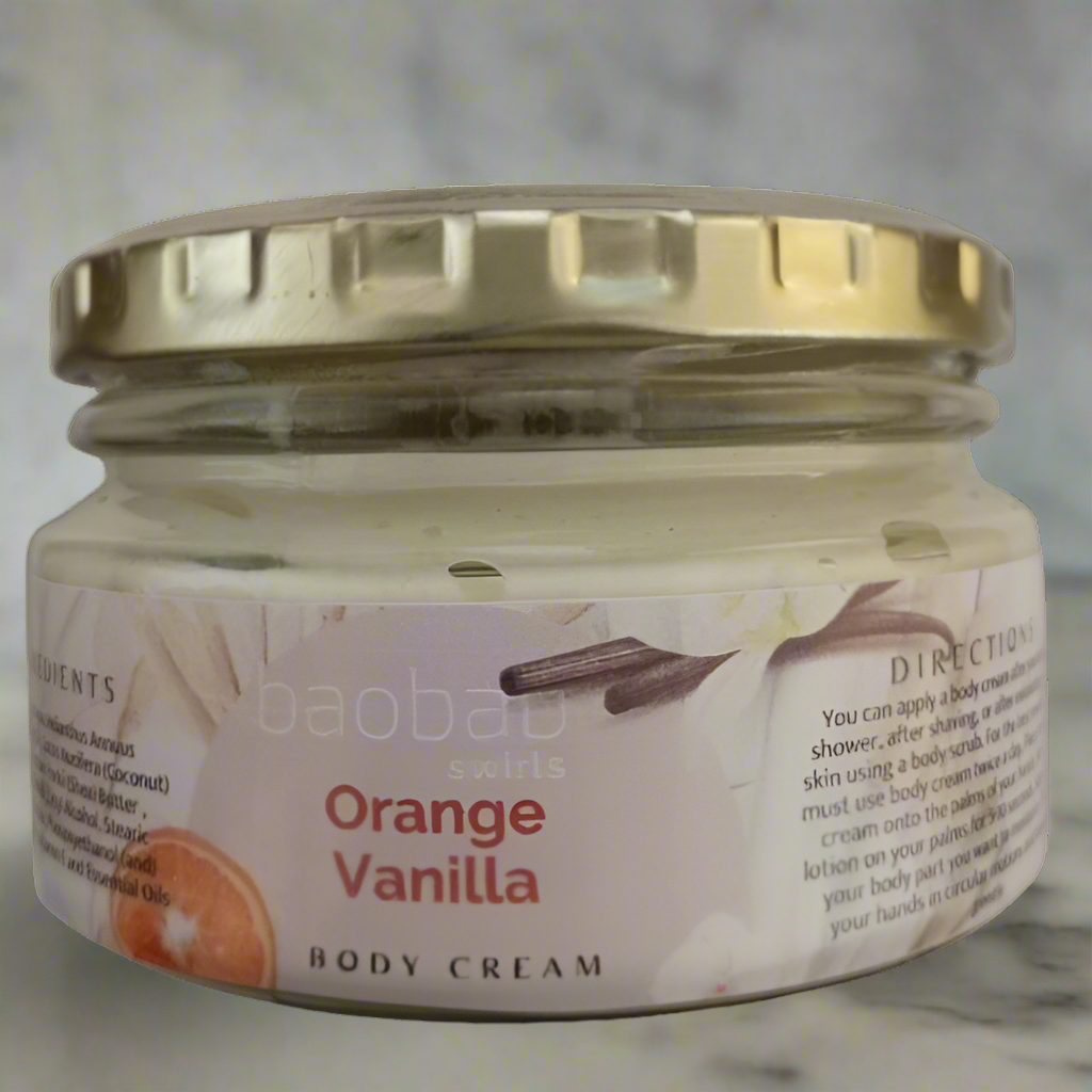 Orange Vanilla body cream 