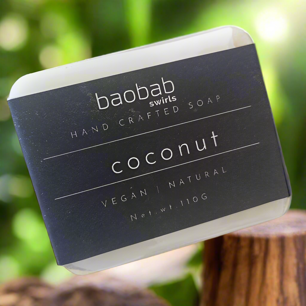 Natural coconut soap