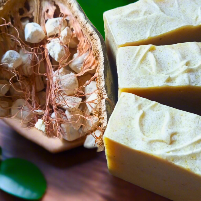 Baobab fruit and soap