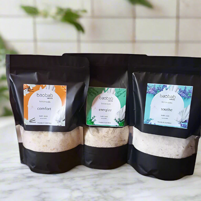 Botanical bath soak collection 