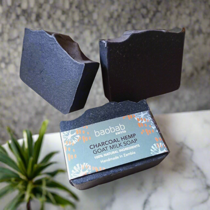 Charcoal soaps