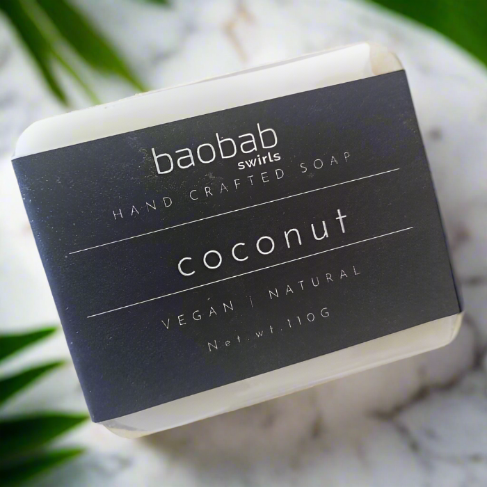 Coconut soap bar