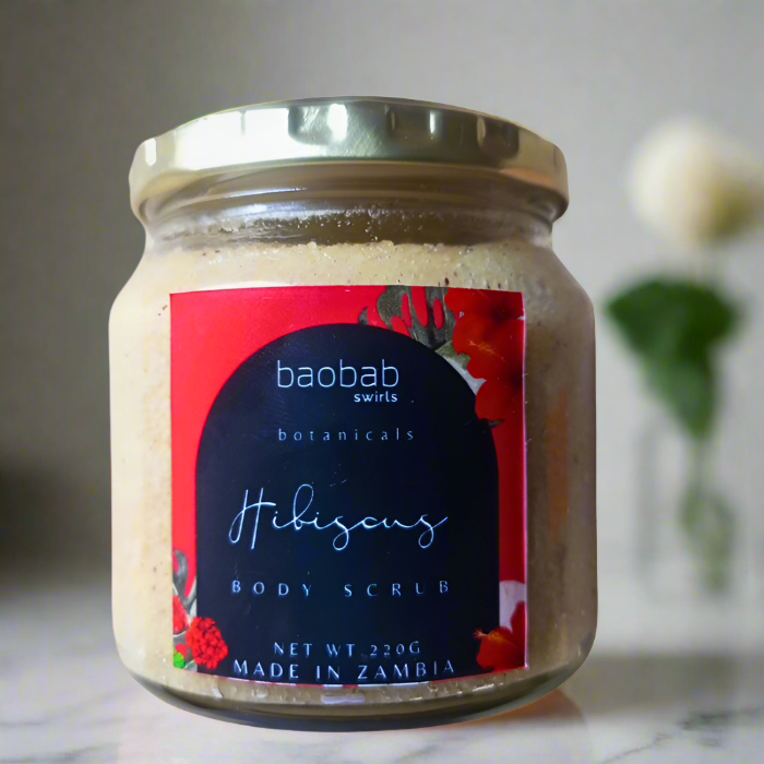 hibiscus body scrub